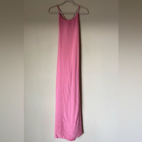 Staud Maxi Pink Dress Size S - Picture 6 of 9